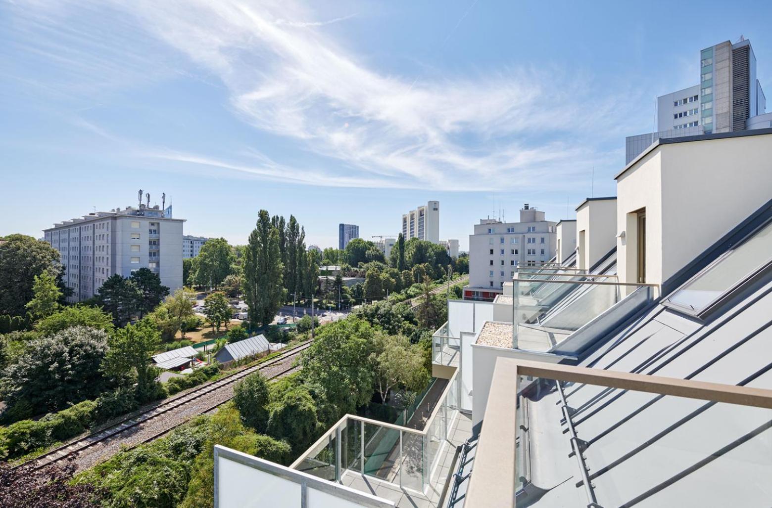 Coho City Apartments Mit Hauseigener Tiefgarage Bécs Kültér fotó