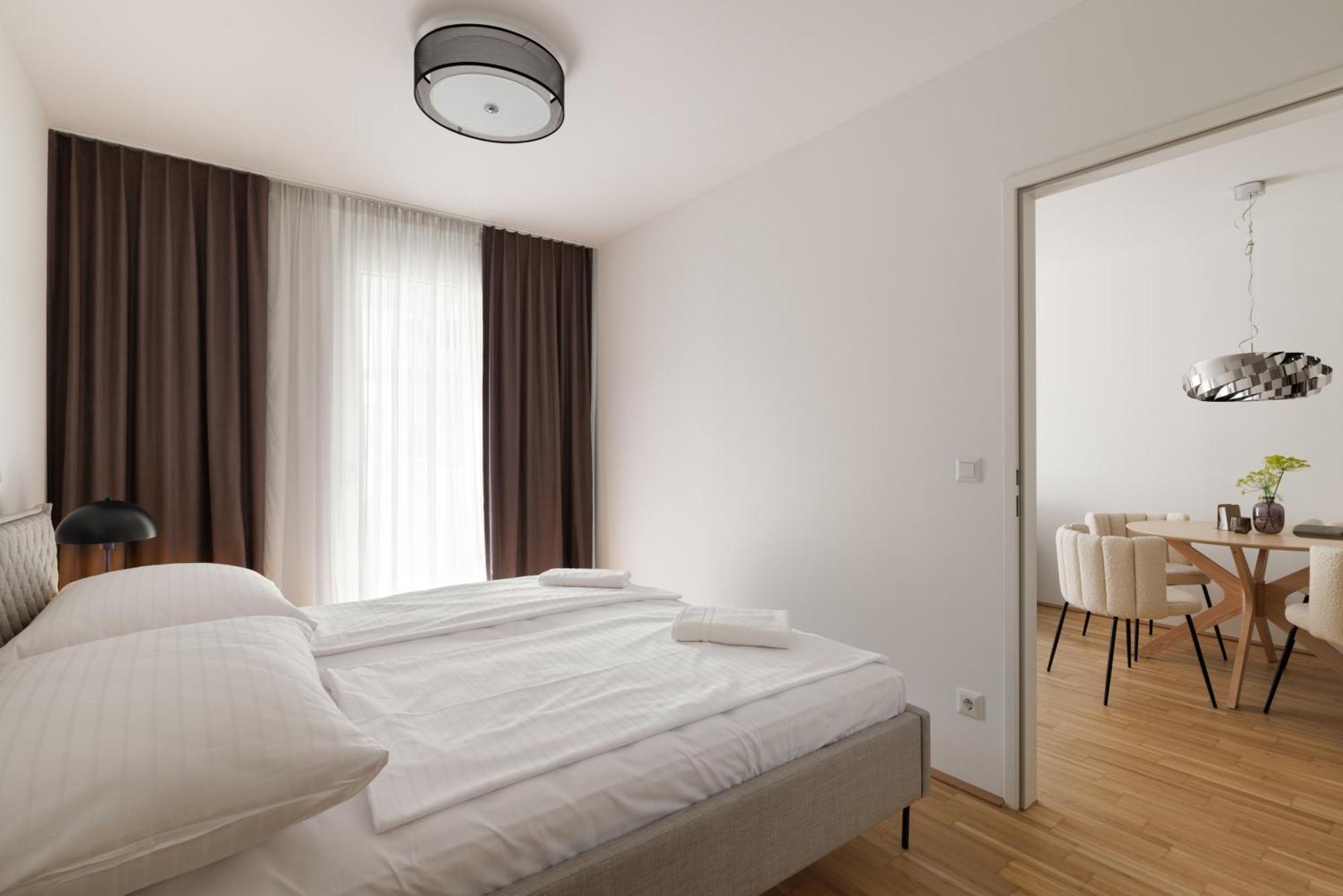 Coho City Apartments Mit Hauseigener Tiefgarage Bécs Kültér fotó
