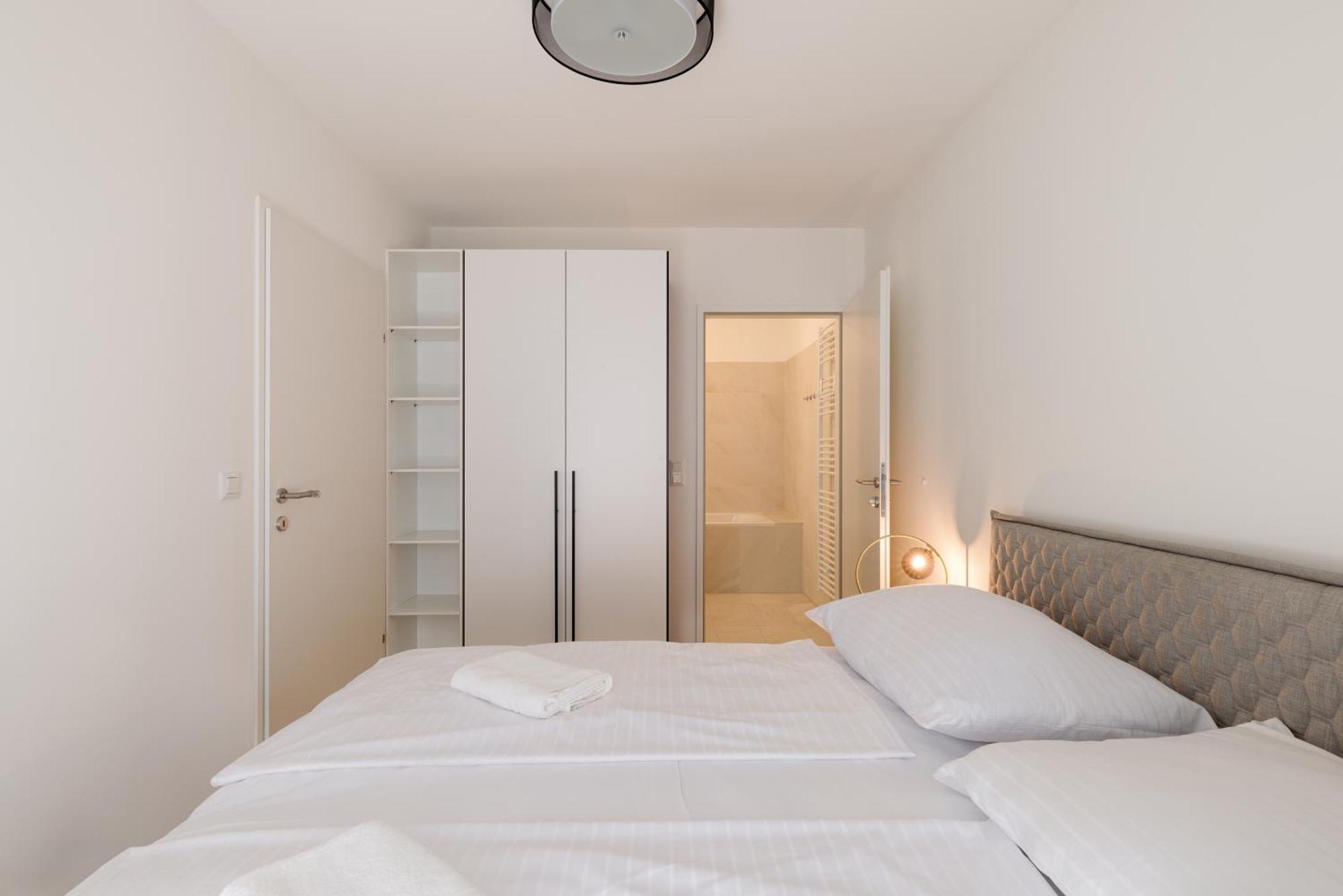 Coho City Apartments Mit Hauseigener Tiefgarage Bécs Kültér fotó